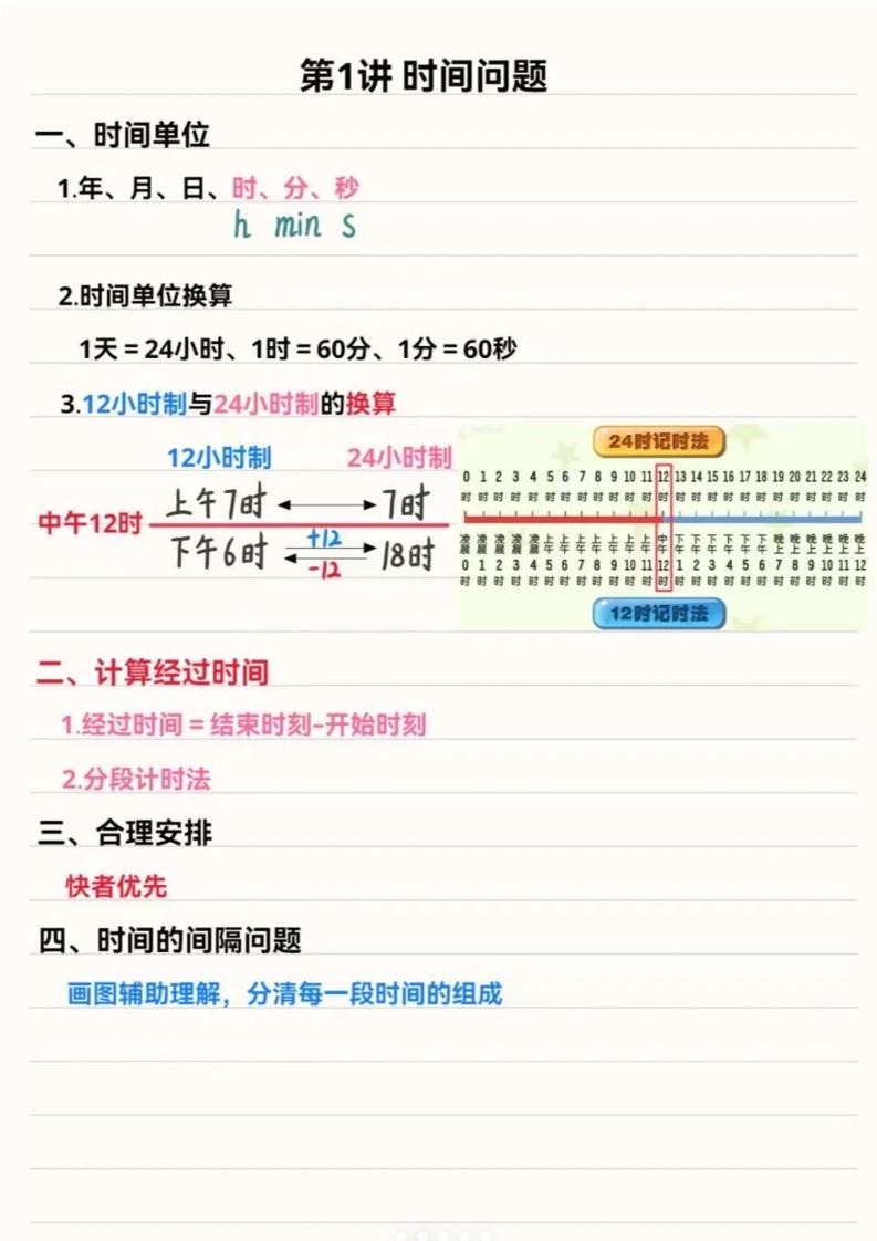 三年级上数学重点思维知识点汇总 - 奥一学习网 WWW.AYW.CC